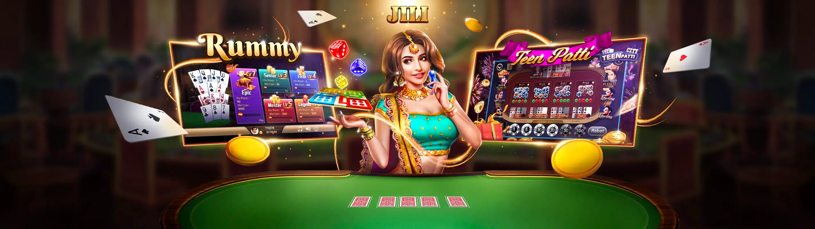 Hình ảnh nền PKWIN Casino với các yếu tố giải trí trực tuyến, biểu tượng tiền tệ và biểu tượng chiến thắng